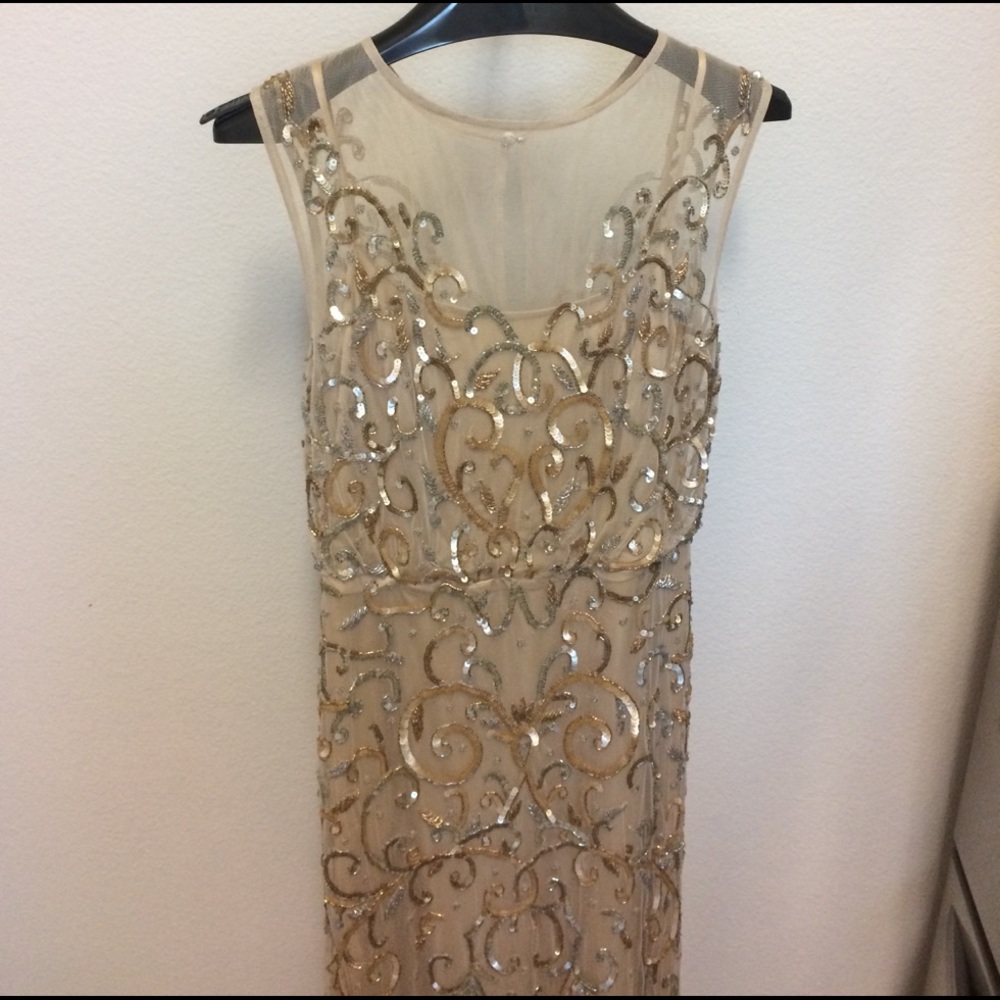 Aidan Mattox size 4 full length gown